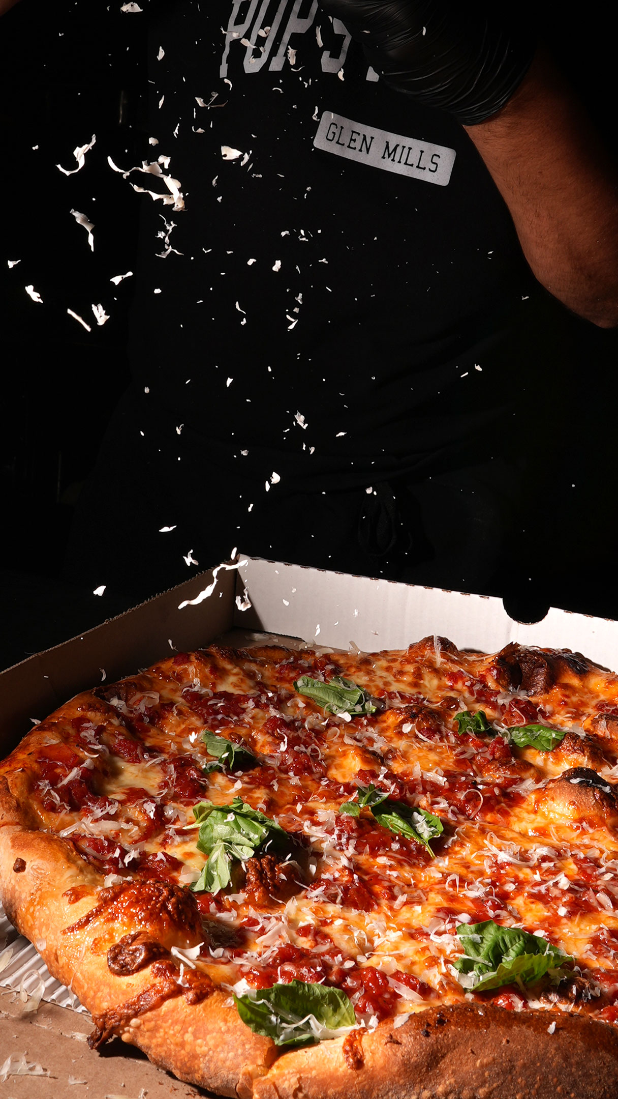 Pop's Pizzeria - Upside Down Circle Pie