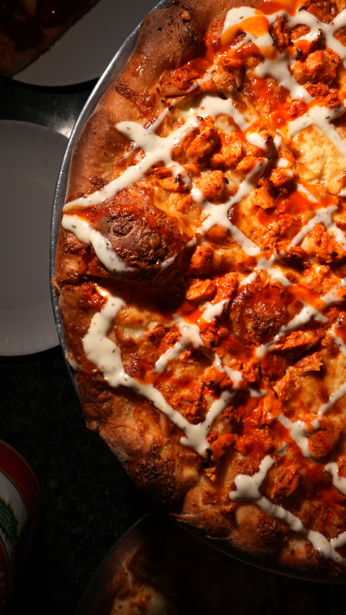 Pop's Pizzeria - Buff Chix Ranch Pizza