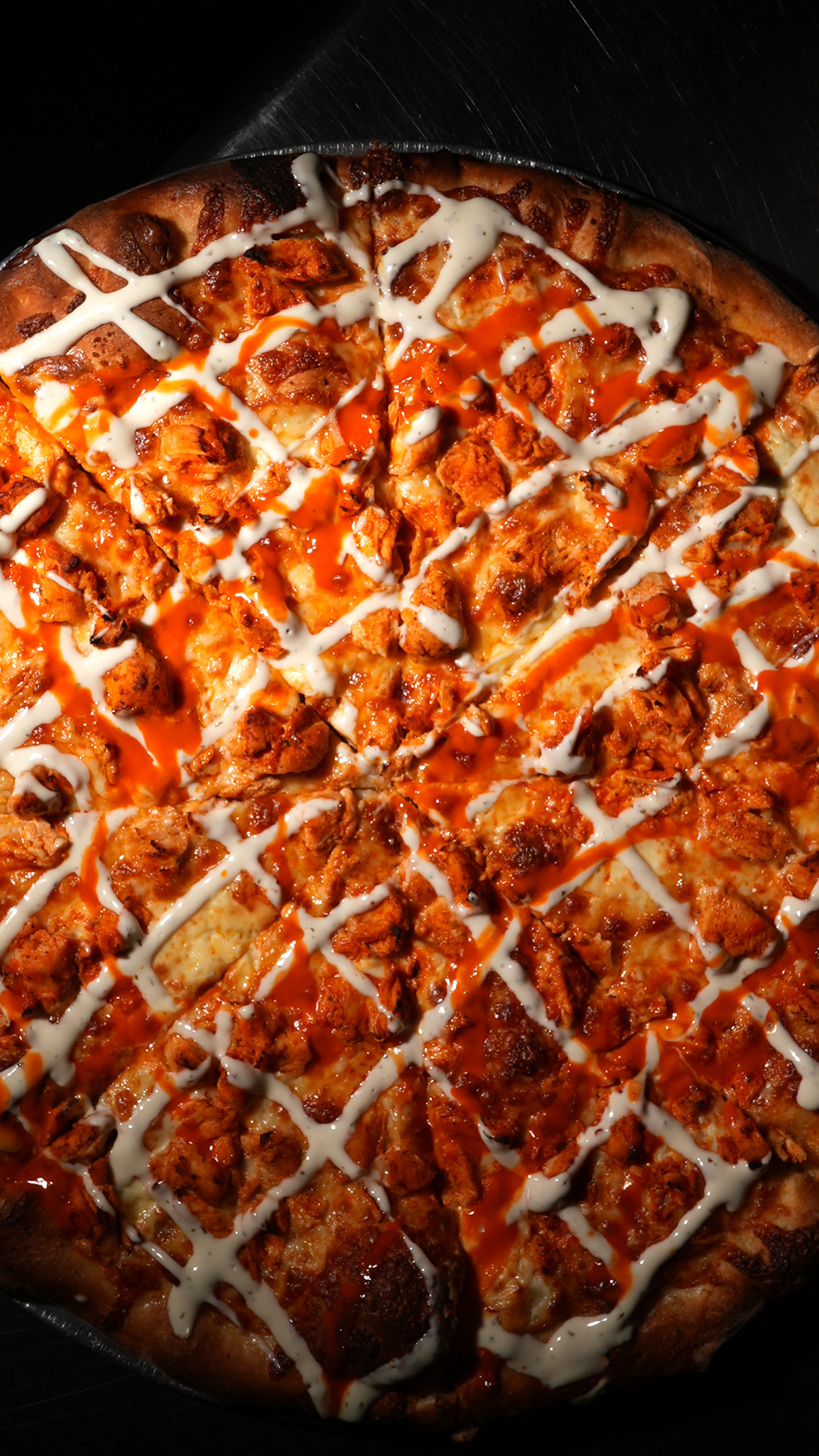 Pop's Pizzeria - Buff Chix Ranch Pizza